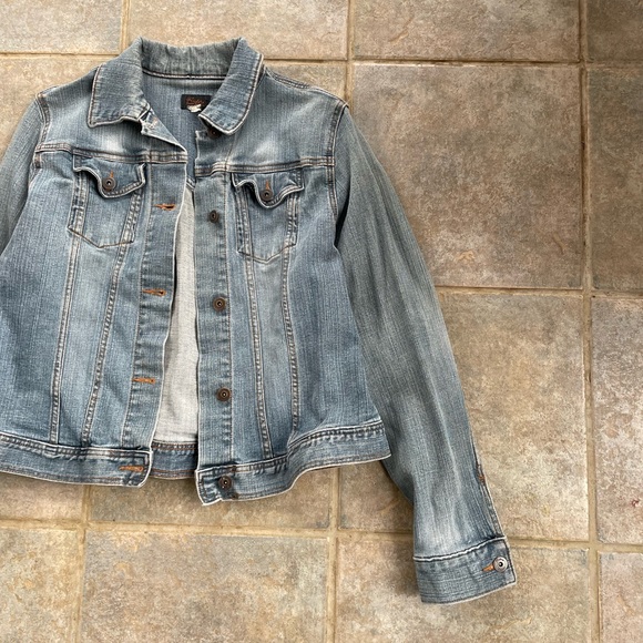 Riders by Lee Copper Collection Jean Jacket Size L Cropped - Picture 3 of 7